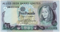 Allied Irish Banks 5 Pounds,  1. 7.1983